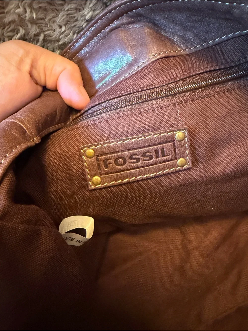Brown Leather Crossbody Bag - Classic Casual Carry